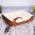 Cama Antiestrés para Mascotas – Color Café, Talla XS